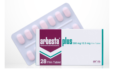 ARBESTA PLUS 300 MG/12,5 MG 28 FILM TABLET
